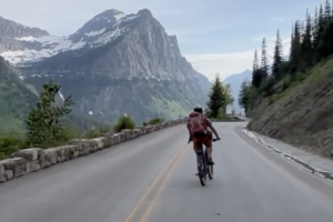 Bike on Going-to-the-Sun Road - 6 day Glacier Bike Adventure